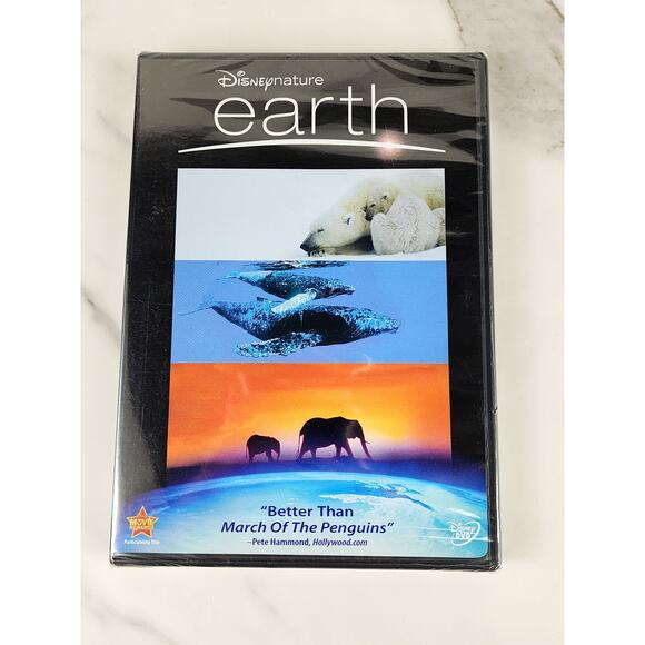 Movie Disney Earth DVD New Sealed James Earl Jones 2009 Dolby Digital - Picture 1 of 10